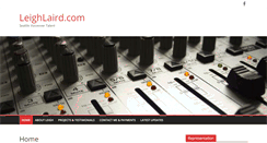 Desktop Screenshot of leighlaird.com